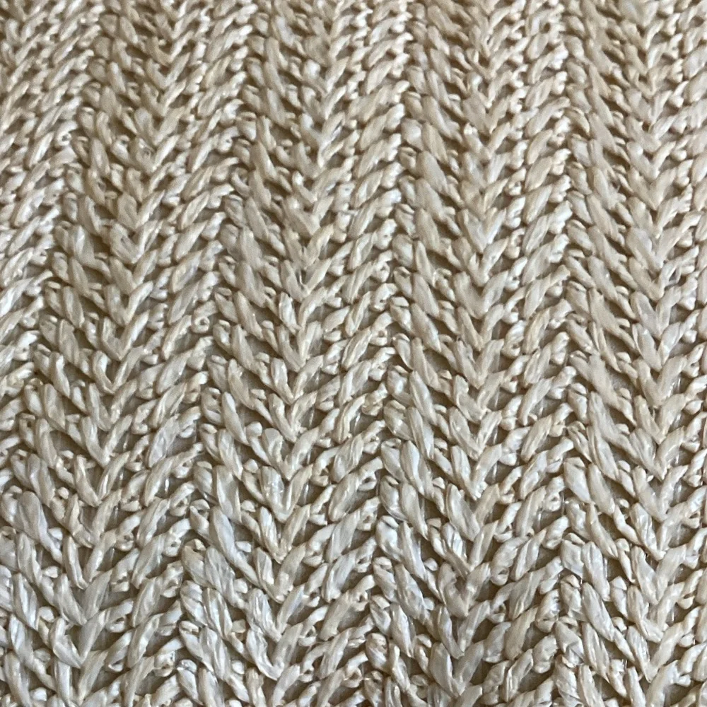 New Chic Tan Tote Bag with Rope Handles - Picture 7 of 8